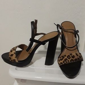 ShuShop Shoes - Animal print Sandals ShuShop Shoes - Animal print Sandals